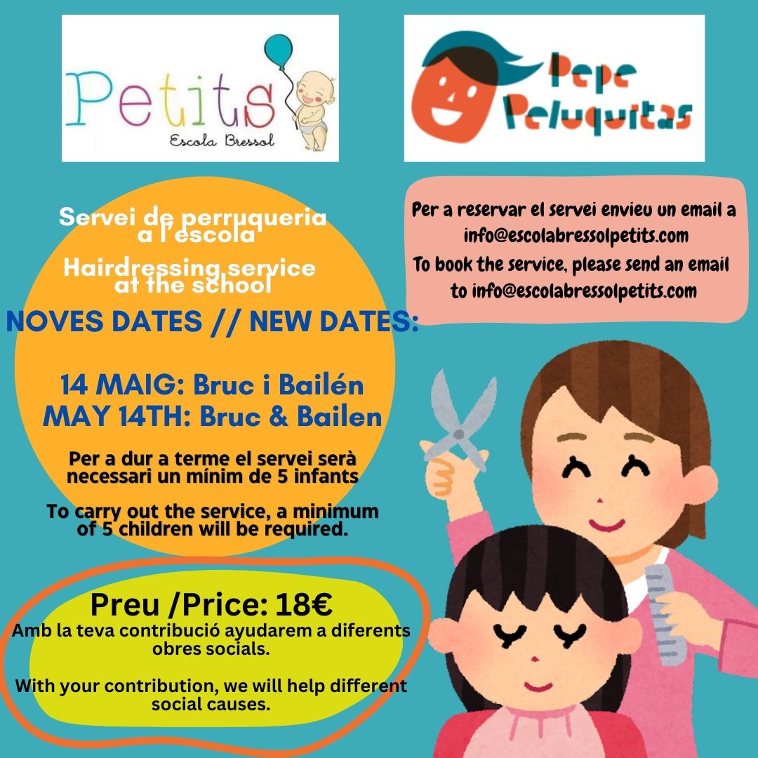 Torna la Perruqueria a Petits amb Pepepeluquitas!