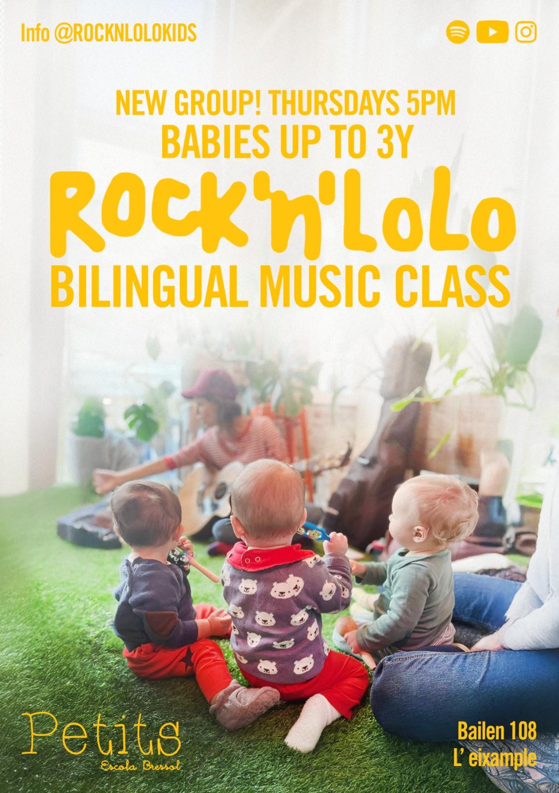 🎵 Rock’n’Lolo – Bilingual Music Class!