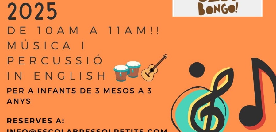 Imagen principal de BABY BONGO ABRIL 2025 🪇🪘🎶🥁