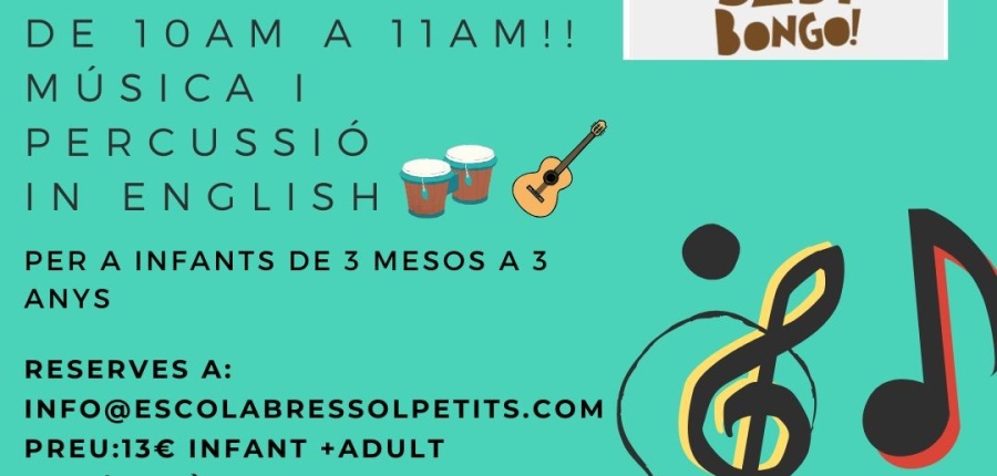 Imagen principal de BABY BONGO MARÇ 2025  🪇🪘🎶🥁