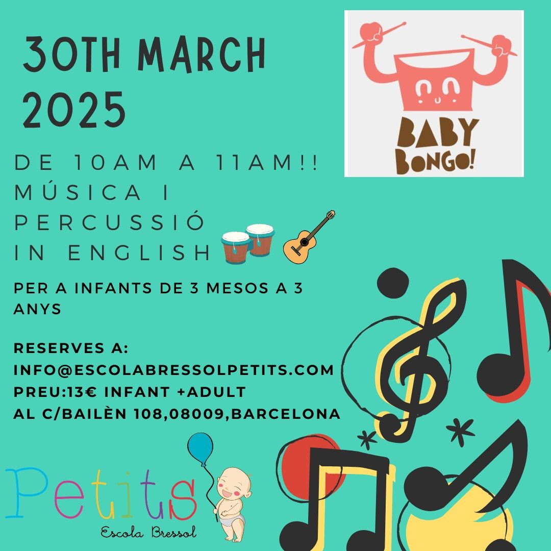 BABY BONGO MARÇ 2025  🪇🪘🎶🥁