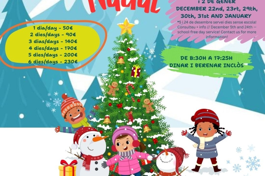 Imagen descriptiva de 🎄✨ Casal de Nadal a Petits! ✨🎄