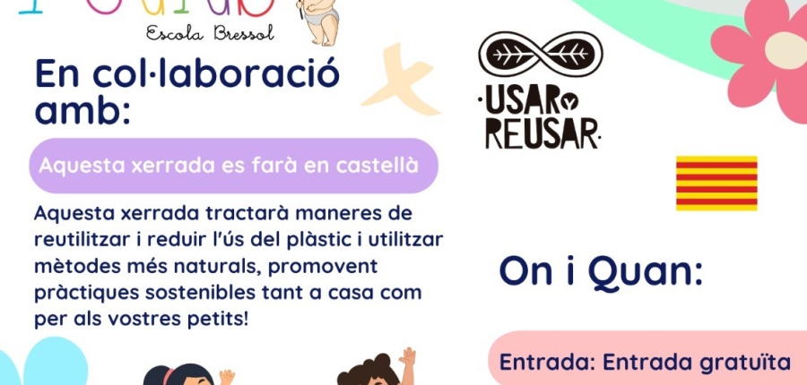 Imagen principal de 🌿✨ Xerrada sobre reutilització i sostenibilitat en família ✨🌿